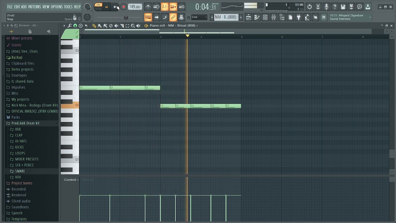 HOW TO MAKE A SIMPLE EVIL PLUGG TYPE BEAT TUTORIAL (EASY)