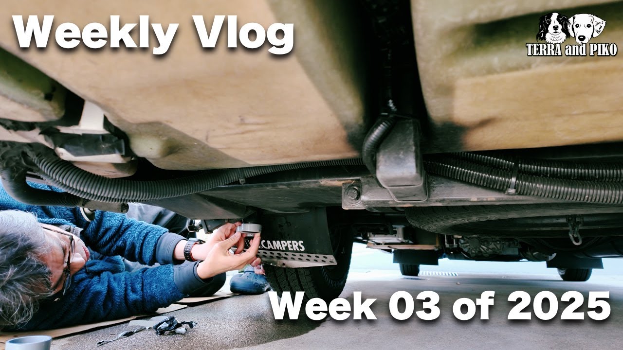 レガードネオプラスのグレータンクの排水口からの水漏れを対策した週 [週刊VLOG] [Week 03 of 2025] コーイケルホンディエ | ノヴァスコシアダックトーリングレトリバー