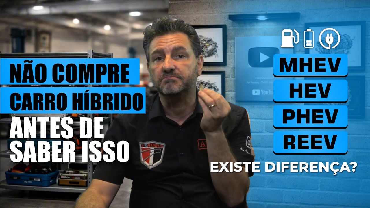 VOCÊ PRECISA SABER A DIFERENÇA ANTES DE COMPRAR | HÍBRIDOS SÃO TODOS IGUAIS? Mecânico Responde!