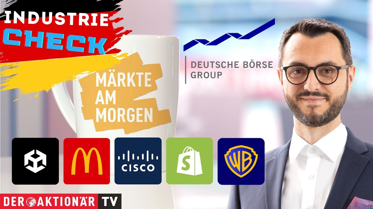 MaM: Siemens, Mercedes, ThyssenKrupp, Unity, Cisco, McDonald's, Warner-&Uuml;bernahme, Shopify, Dt. B&ouml;rse