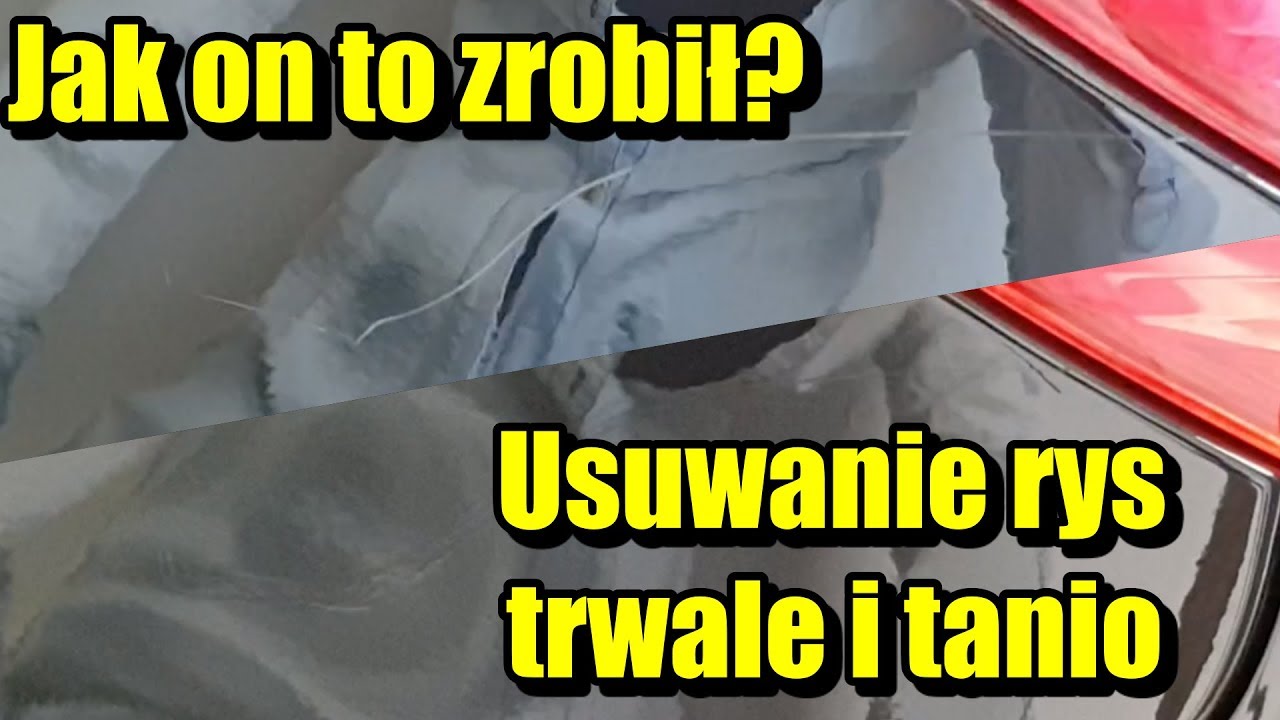 PATENT na usuwanie rys / Nie mam czasu MYJĘ AUTA / #SK #5
