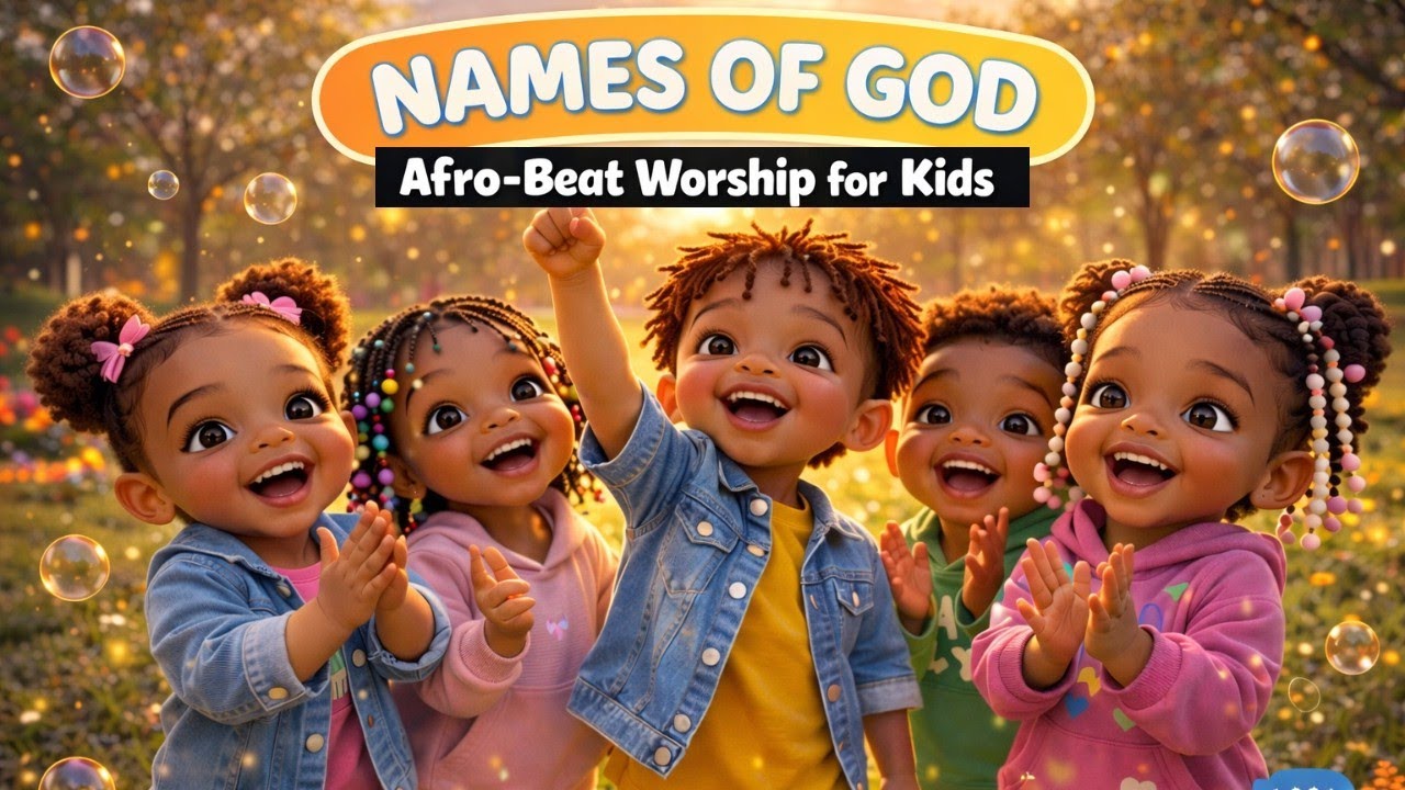 Names of God Song for Kids | Afrobeat Bible Music for Toddlers
