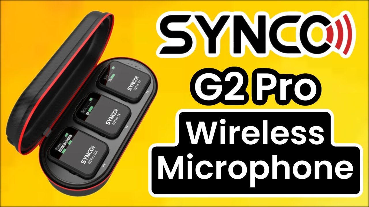 The SYNCO G2 Pro Wireless Microphone Is MY NEW Must Have Microphone!