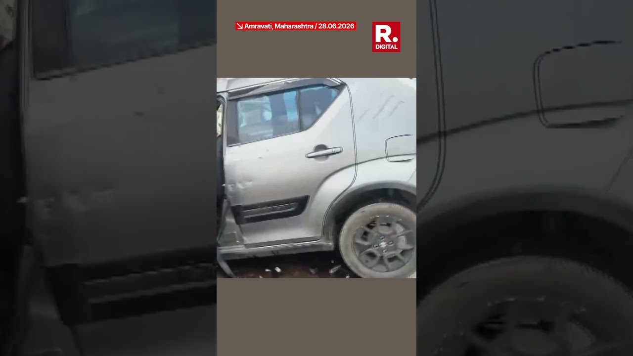 Amravati Horror: Five Of Family Killed As Speeding Car Rams Into Stationary Truck