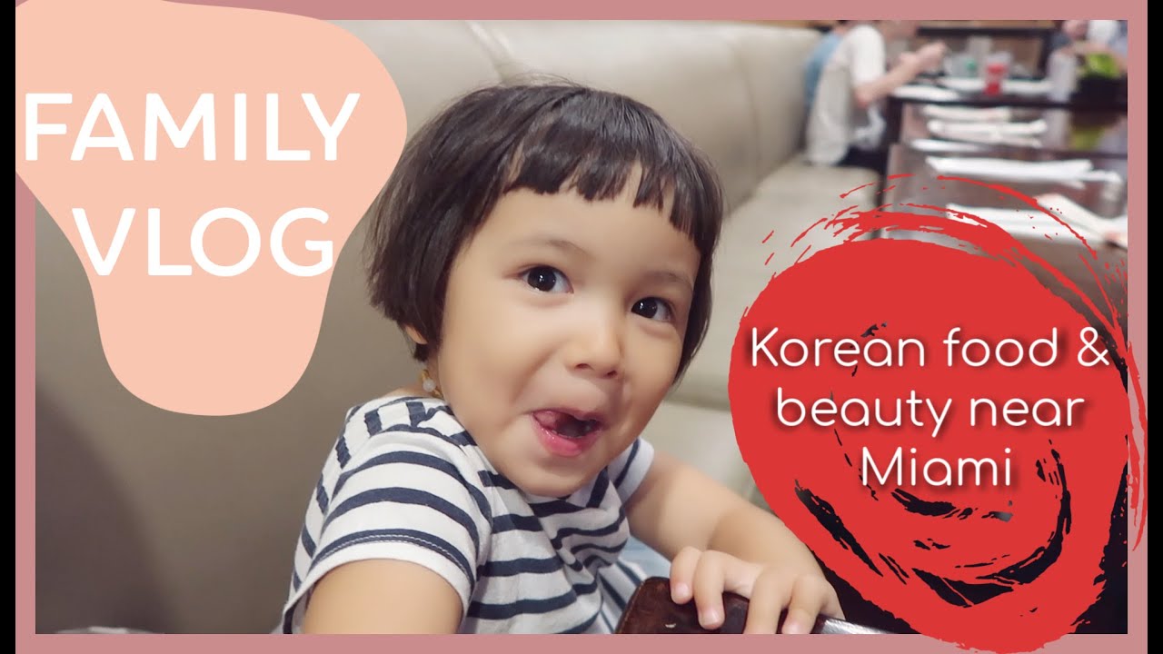 Multicultural Family Vlog | Miami Korean Supermarket, Restaurant & K-Beauty Shop!