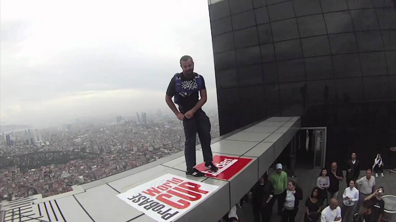 My pre-BASE jumping exit training by Miles Daisher