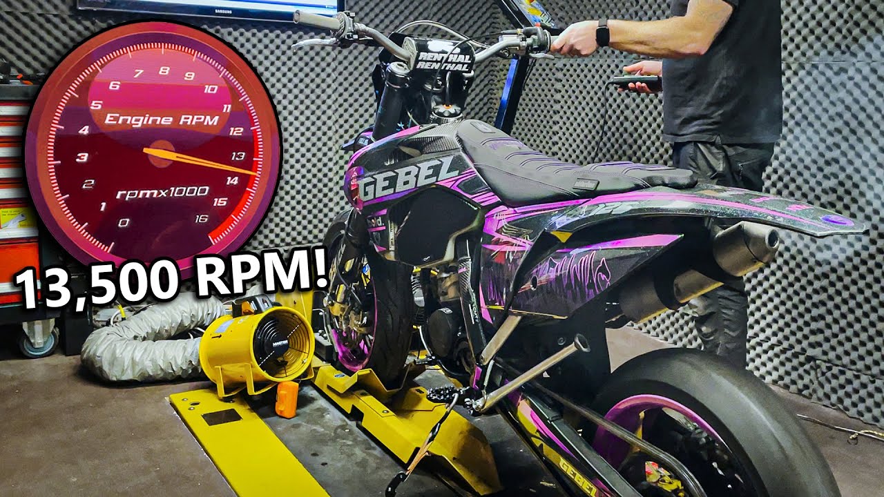 KTM 125 ON DYNO! How Fast Is It?