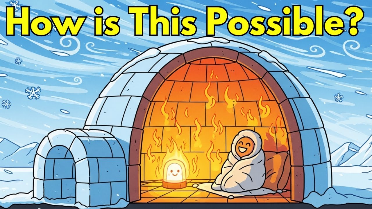How an Igloo Keeps you warm?