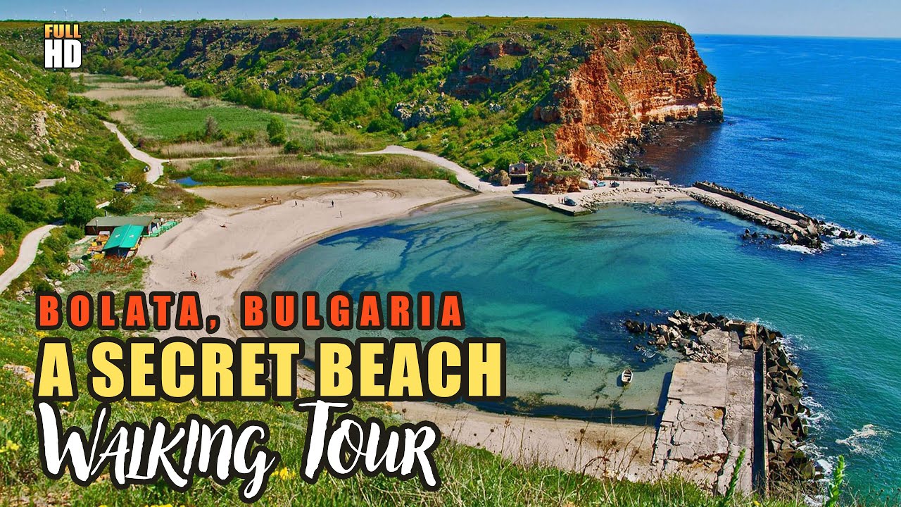 Bolata - A Secret Beach With Great Beauty. Virtual Walking Tour, Beach Walk - Nature Walk
