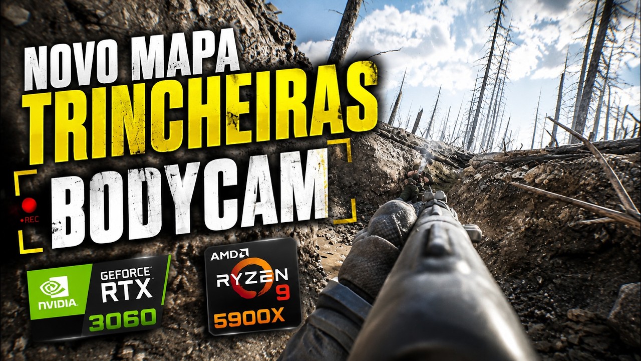 RTX 3060 AGUENTA O NOVO BODYCAM? VEJA O RESULTADO