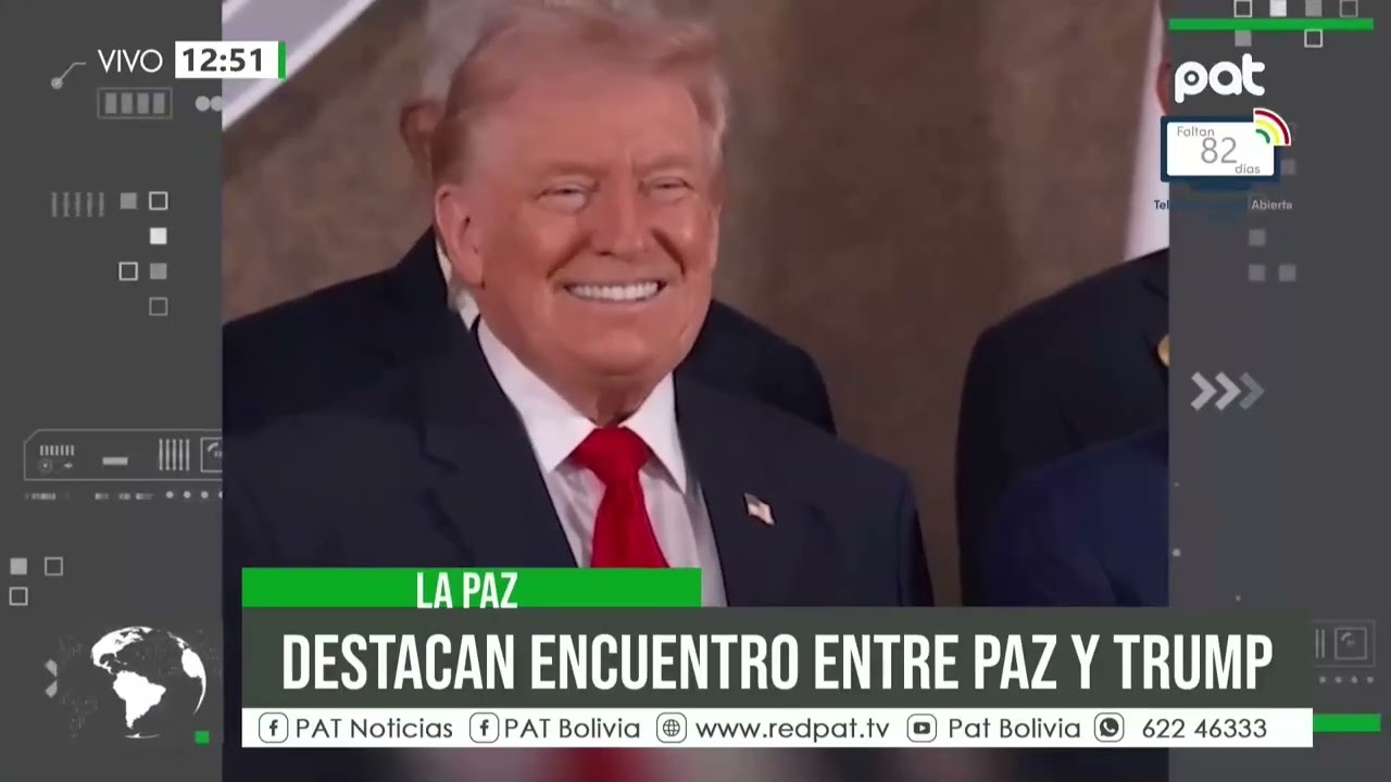 Legisladores destacan reunión entre Rodrigo Paz y Donald Trump en Estados Unidos