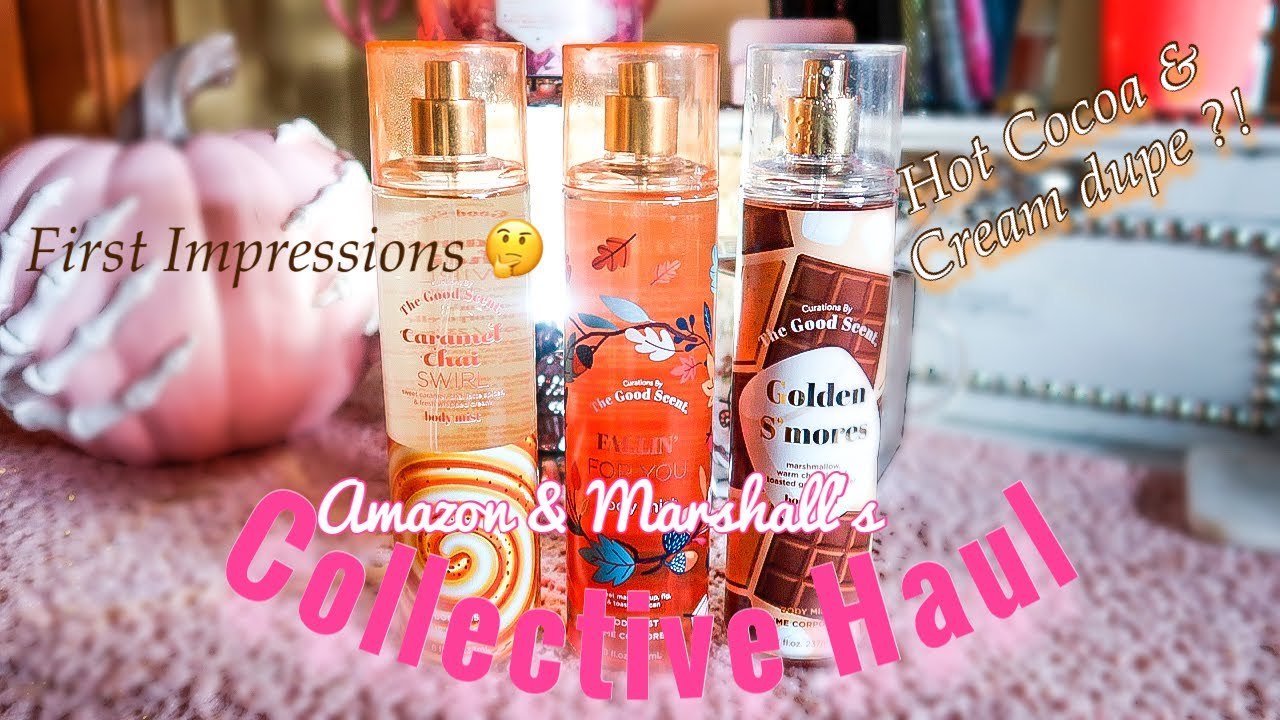COLLECTIVE HAUL FROM AMAZON AND MARSHALLS | FIRST IMPRESSIONS OF NEW FRAGRANCES!
