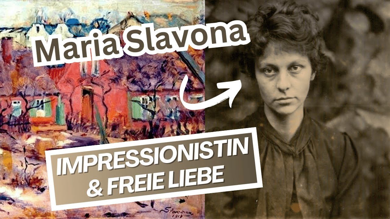 MARIA SLAVONA: Die rebellische Impressionistin & die freie Liebe 🎨❤️