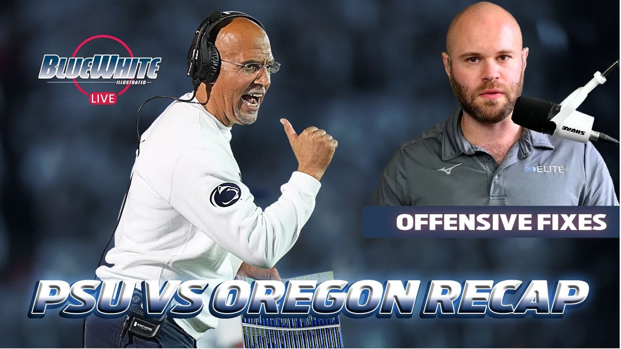 Penn State vs Oregon Recap: Where Lions Go From Here on Offense