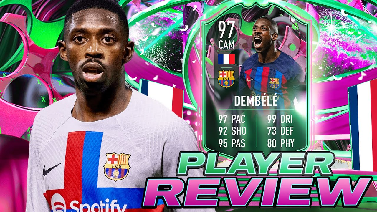 😨97 SHAPESHIFTERS OUSMANE DEMBELE PLAYER REVIEW - FIFA 23 ULTIMATE TEAM