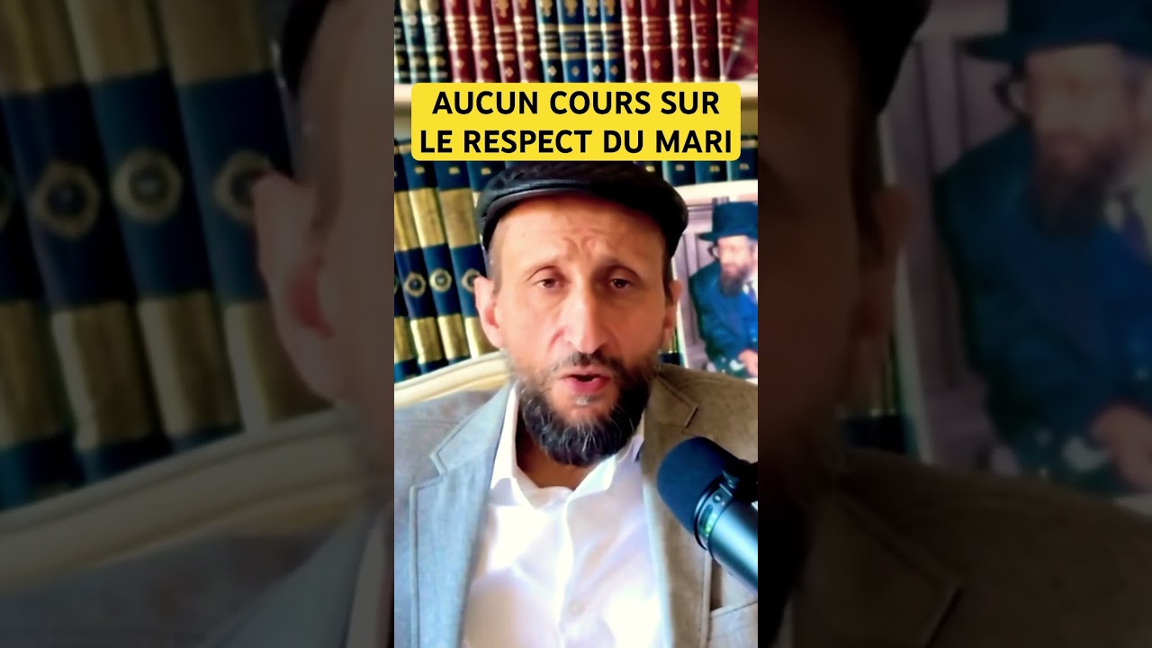 Aucun cours sur le respect du mari. 