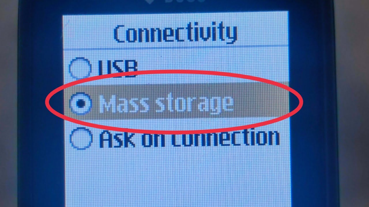 How To Change Mass Storage Connectivity Settings in Samsung metro 313 || SM B312E