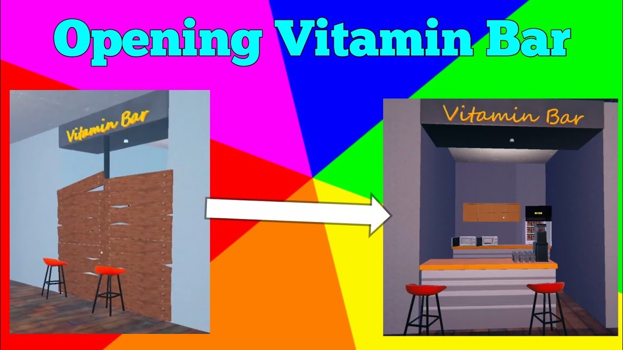 Unlock VITAMIN BAR in My GYM | Gym Simulator 24 Gameplay #2