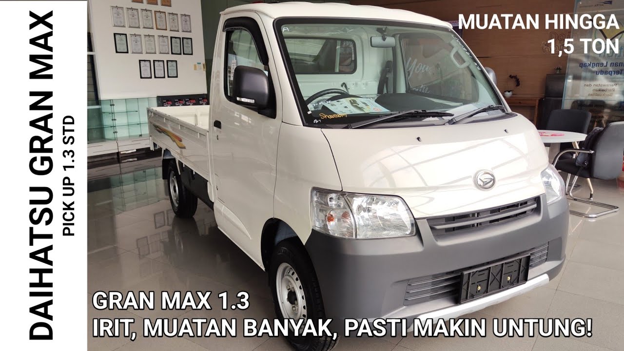 USAHA MAKIN MELEKAT!! DAIHATSU GRAN MAX PICKUP 1.3 STD 2025 REVIEW | Indonesia