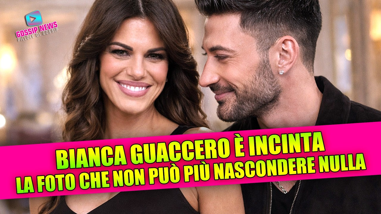 Bianca Guaccero è INCINTA e tutti lo sanno già tranne lei! La foto che non può più nascondere nulla