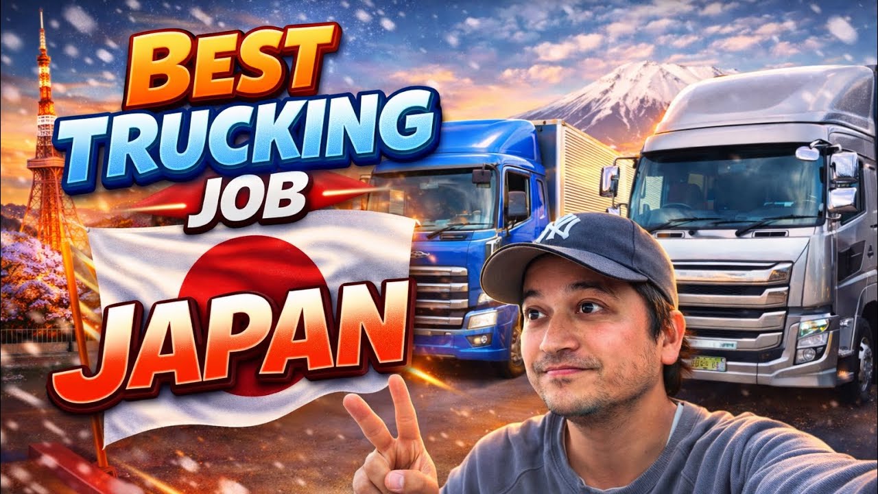 Best TRUCK DRIVING JOB || INDIA or JAPAN || Indian in Japan ||
