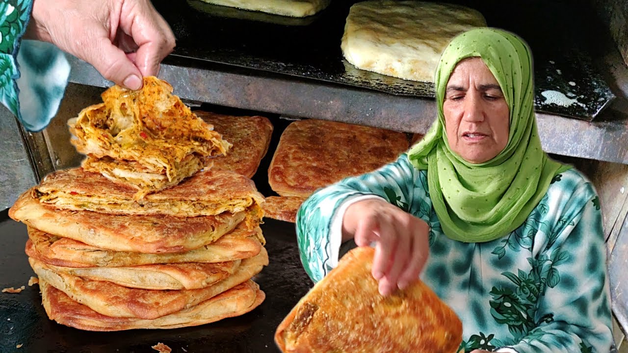 مسمن معمر ومورق في الفرن بحشوة رائعة على طريقة زمان مع الحاجة روكي 🇲🇦