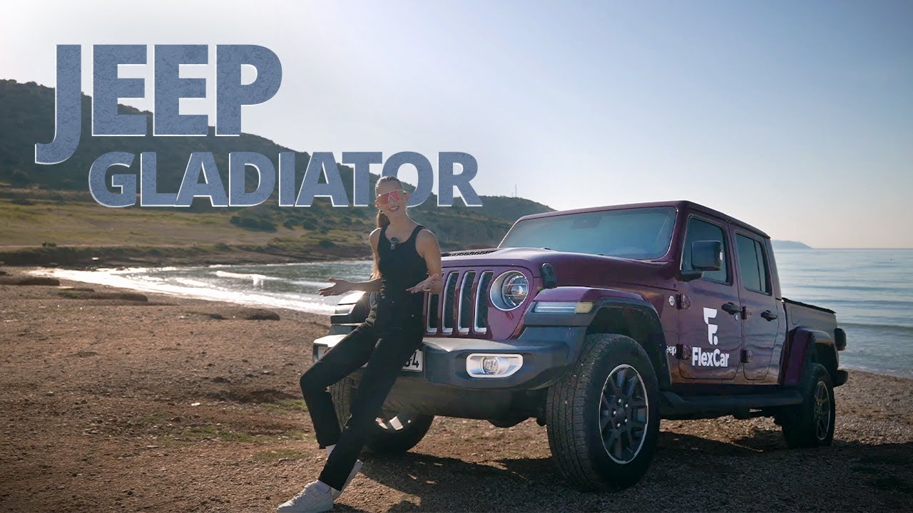 Jeep Gladiator Overland – Περιπέτεια στην παραλία με SUP & off-road! 🌊🚙 | FlexCar
