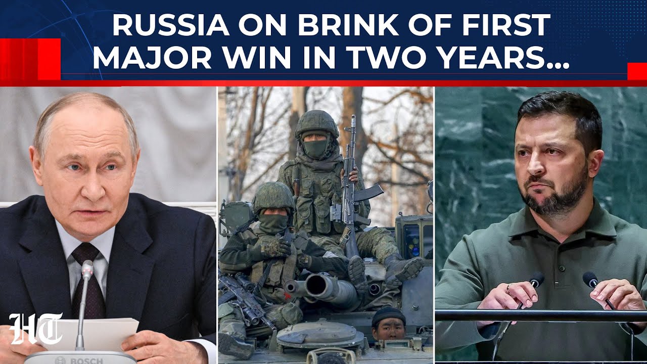 Russian Troops Near First Major Win In 2 Years As Ukraine's Pokrovsk Becomes Graveyard Of War |Putin