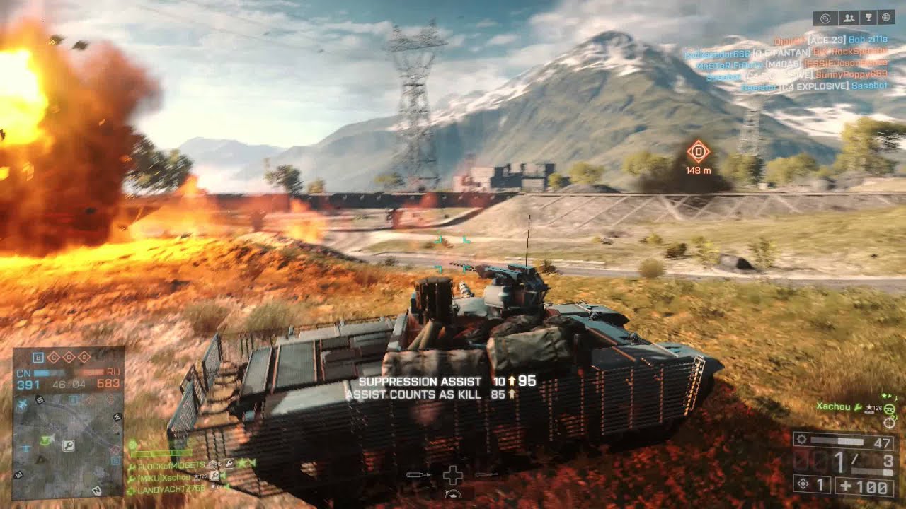 Battlefield 4 Defensive Tank