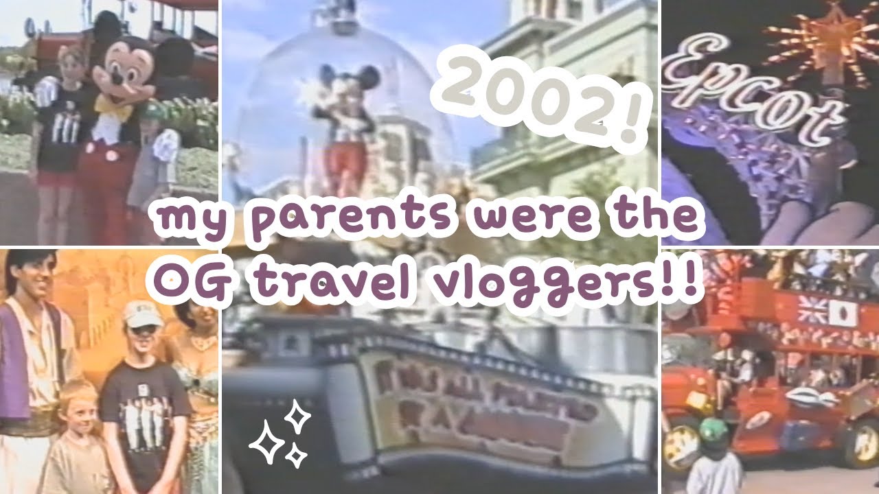 Old-School 2002 Disney Vlog 🎥 | Childhood Trip + Classic Parades for Disney100