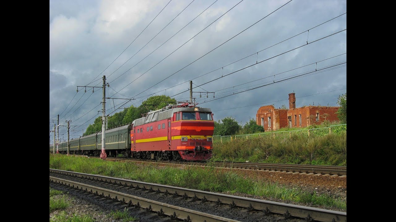Поездки на электровозах ЧС2Т. 2008 г.