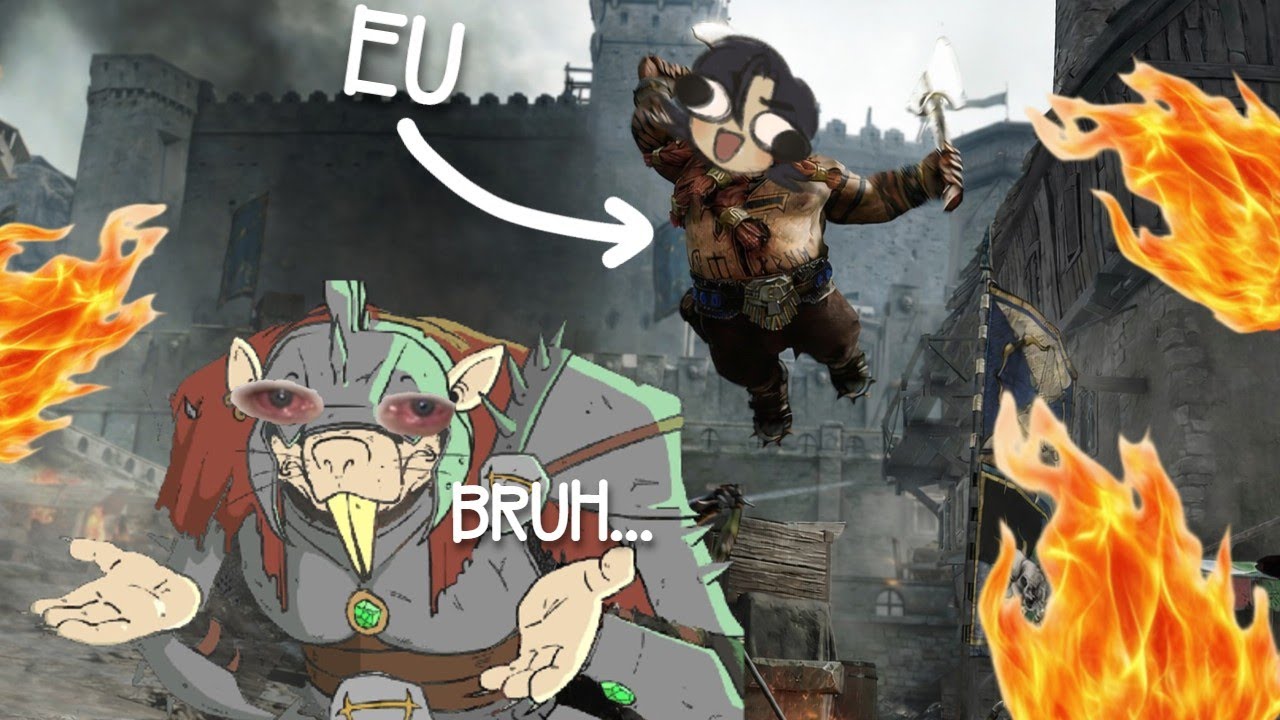 3 IDIOTAS contra um EXÉRCITO de RATOS no Vermintide 2