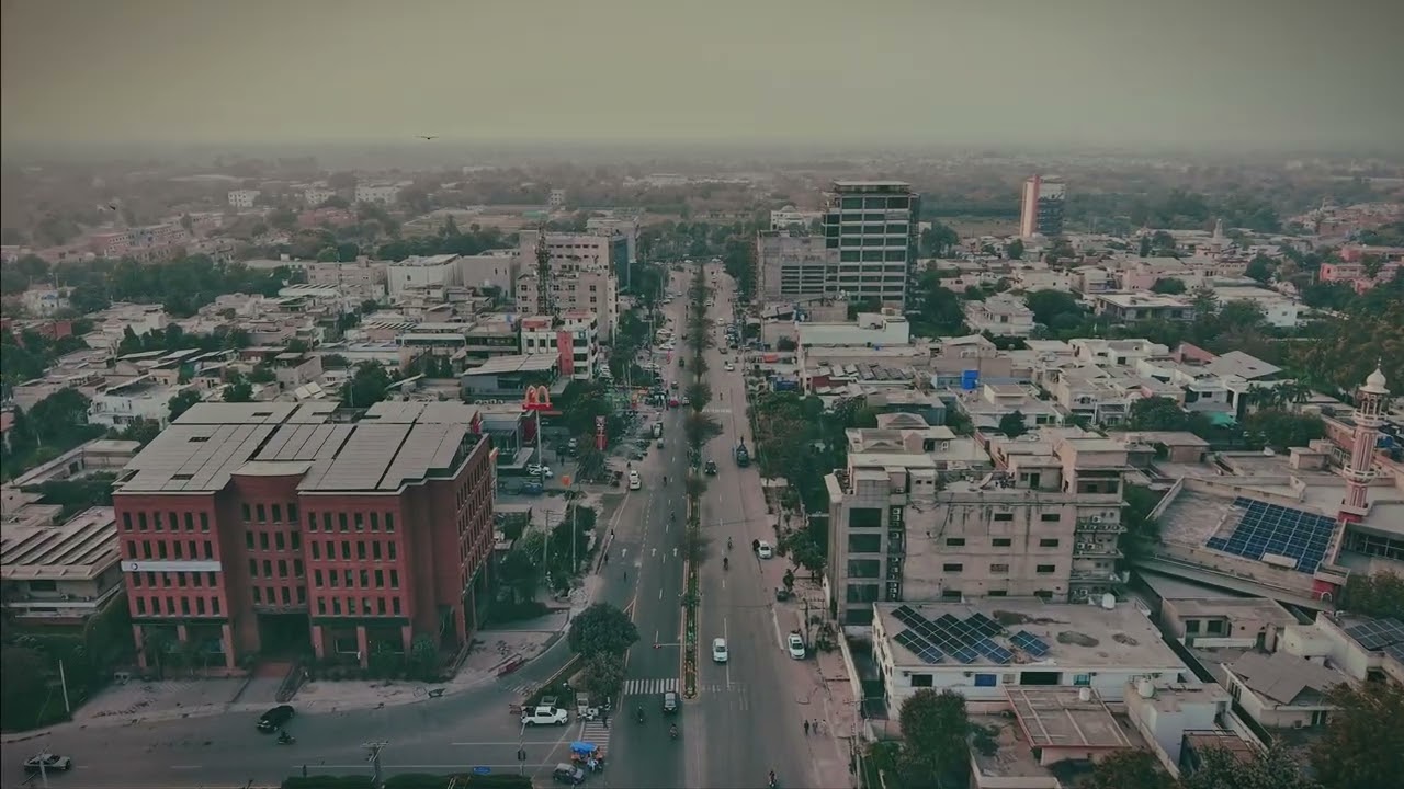 Flying Over Faisalabad | Stunning Drone Footage 4K