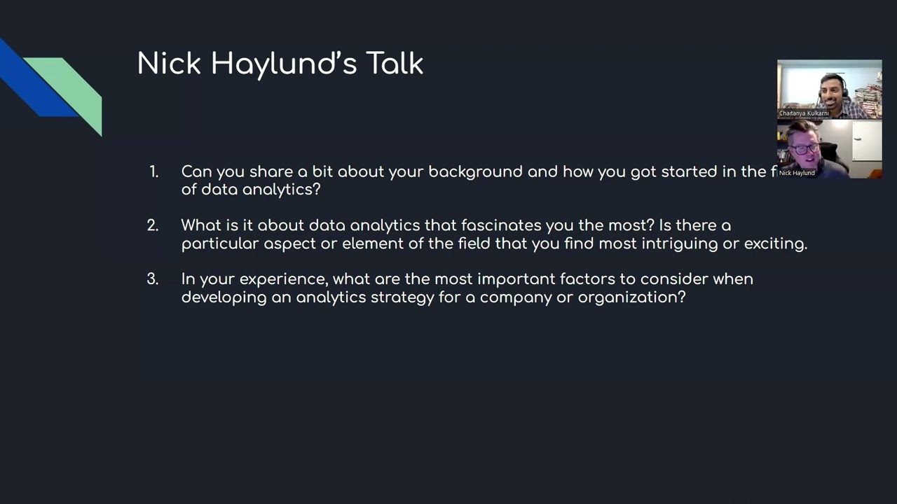 In the Analytical Spotlight: Nick Haylund