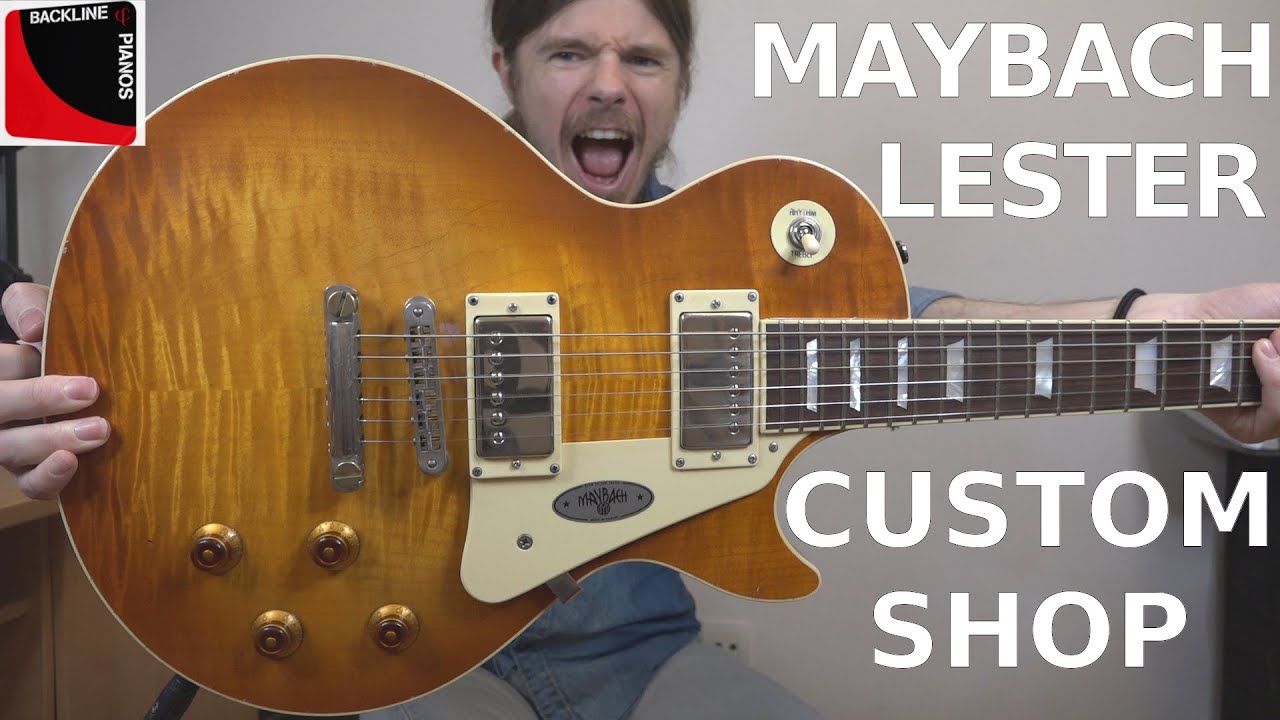 MAYBACH LESTER CUSTOM SHOP (Gibson Les Paul 59 replica) | (Strymon Iridium)