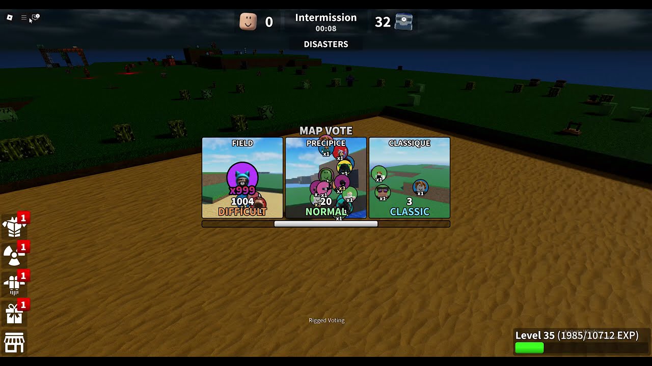 Vote Rigging Once again on Knockoff/Inspired Build To Survive The Robots