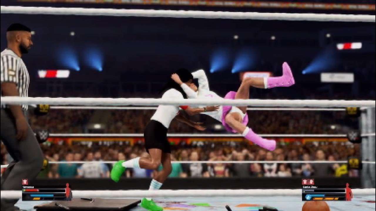 Veronica Vs Stella Zhau WWE 2K25