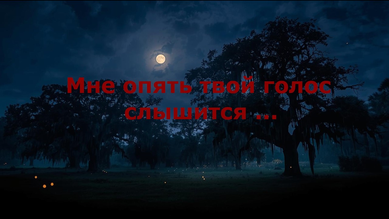 Мне опять твой голос слышится