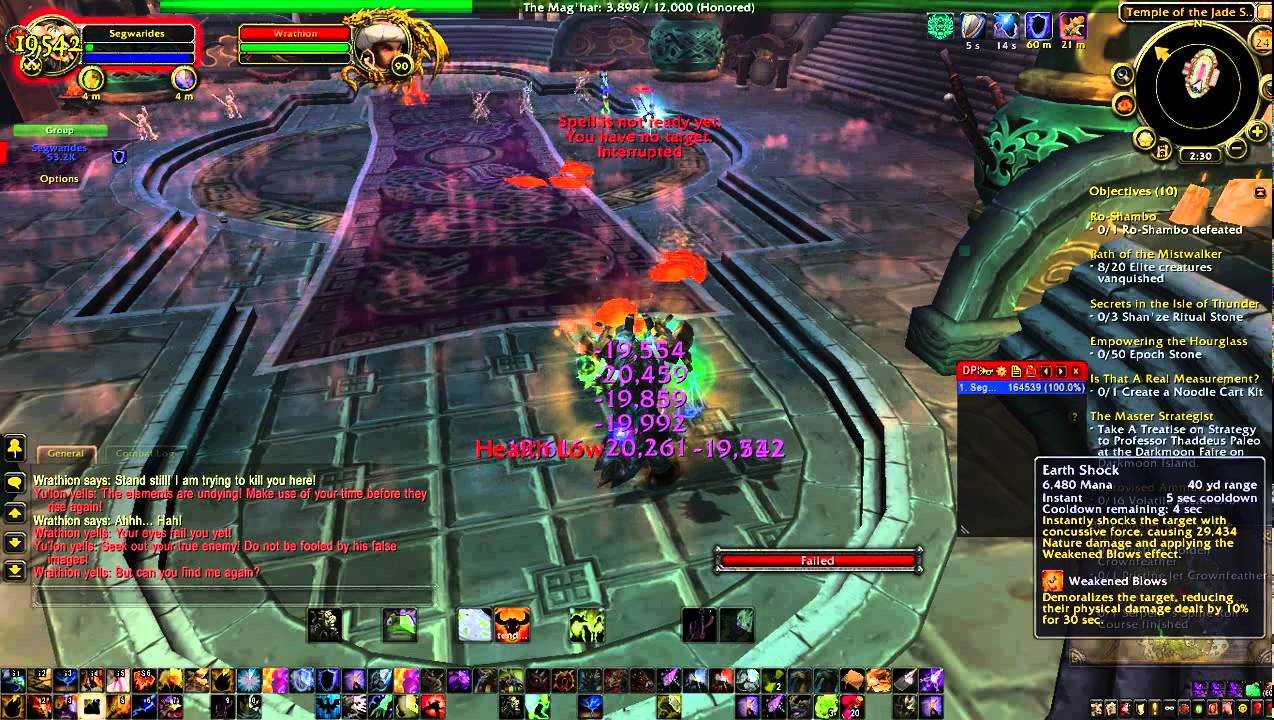 Elemental shaman vs yu'lon
