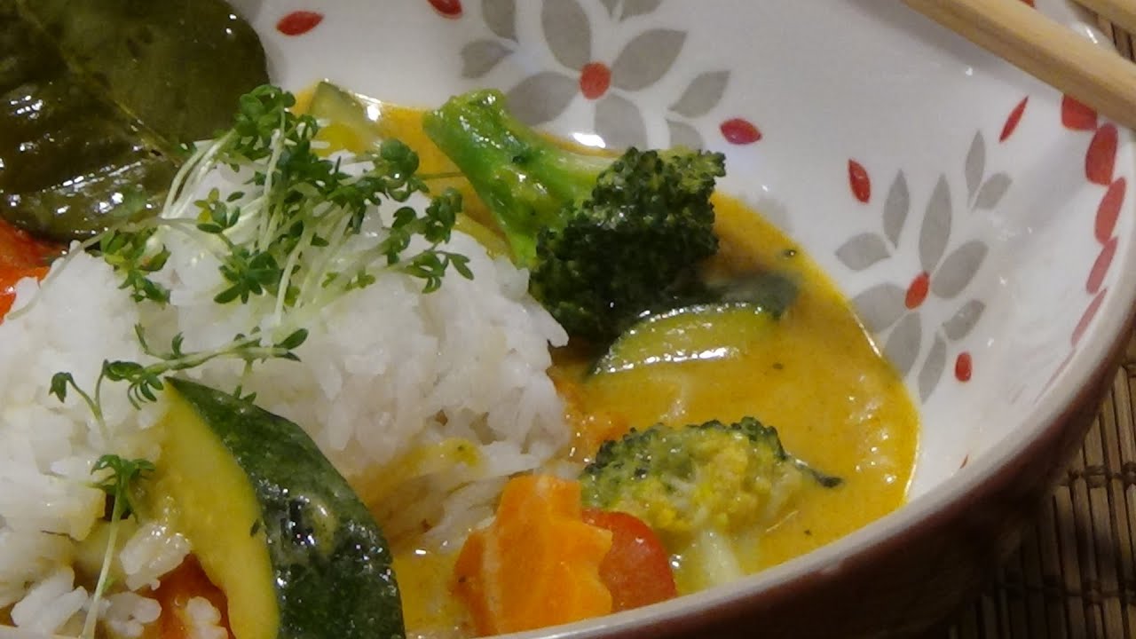#Thaicurry Thaicurry mit Gemüse / Thailändisches Gemüsecurry