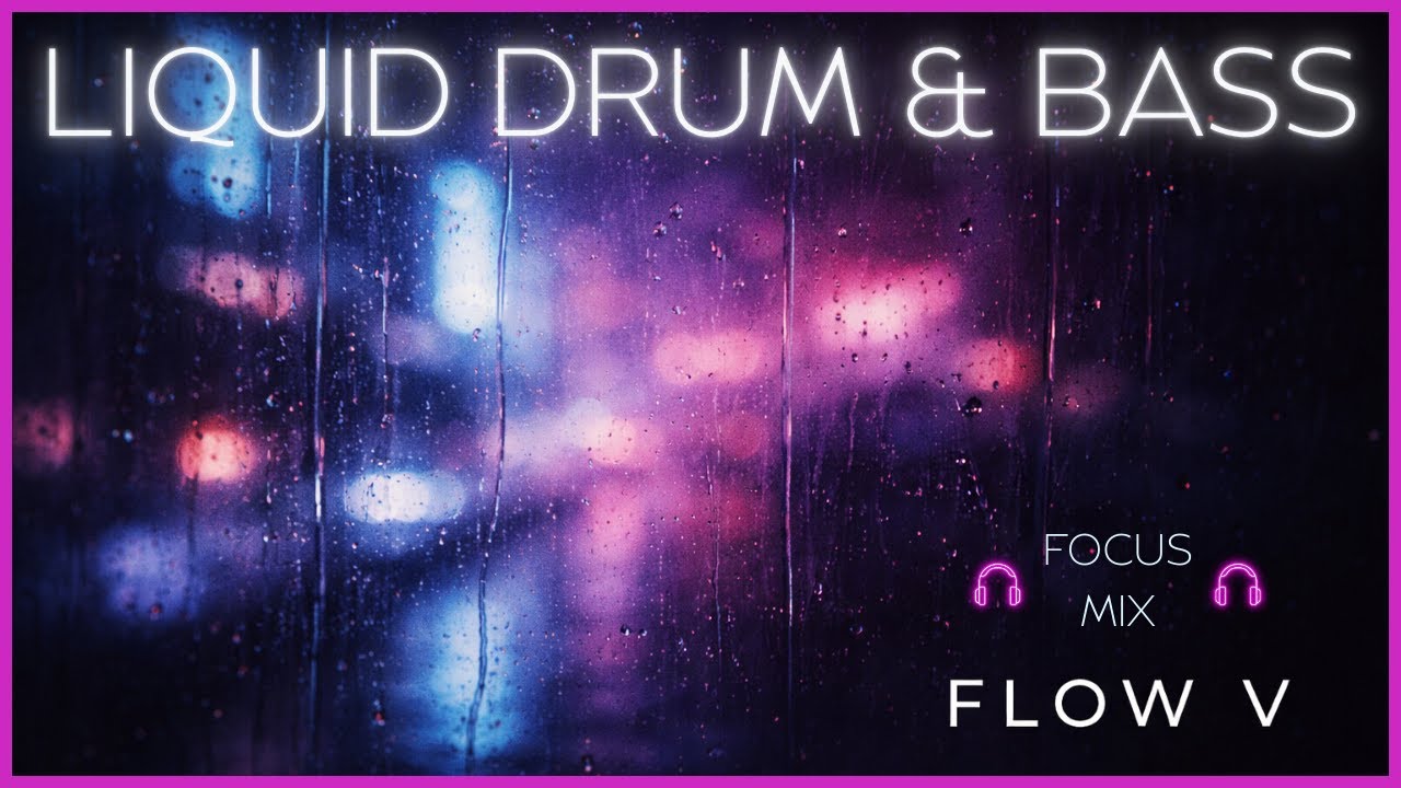 Midnight Currents — FLOW V 🌊  Liquid Drum & Bass for Focus, Study & Late Night Work (60 Minutes)