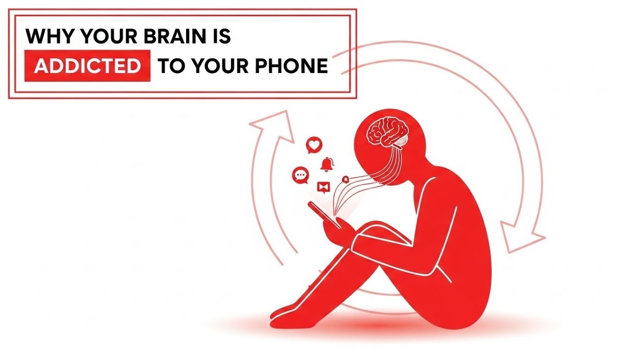 Why your brain is addicted to your phone | Psychology video | Psychology |