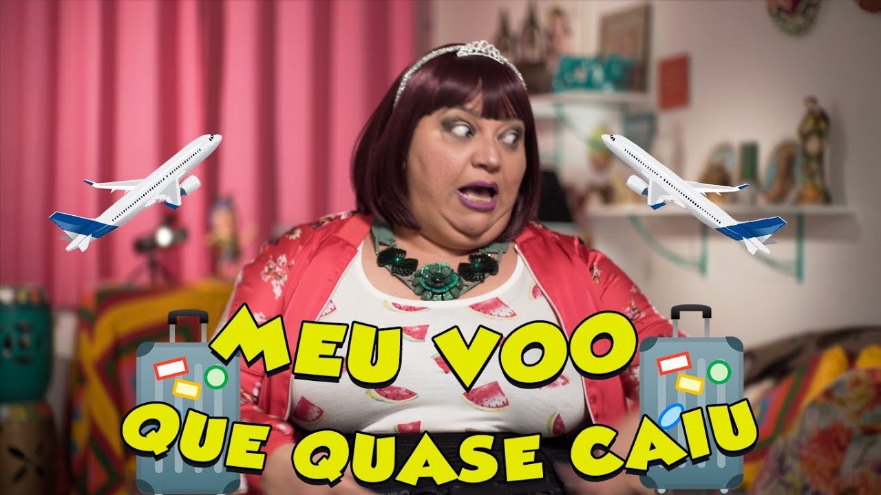 MEU VOO QUASE CAIU!!