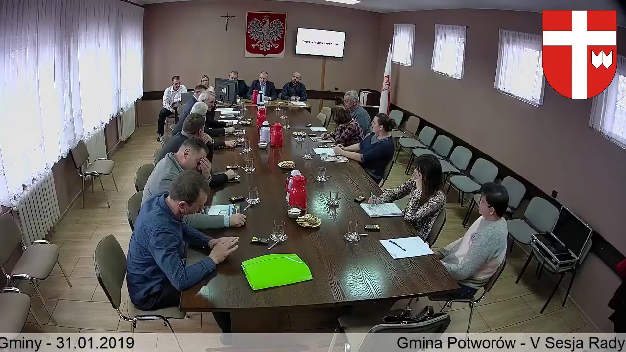 Gmina Potwor&oacute;w &ndash; V sesja 31.01.2019