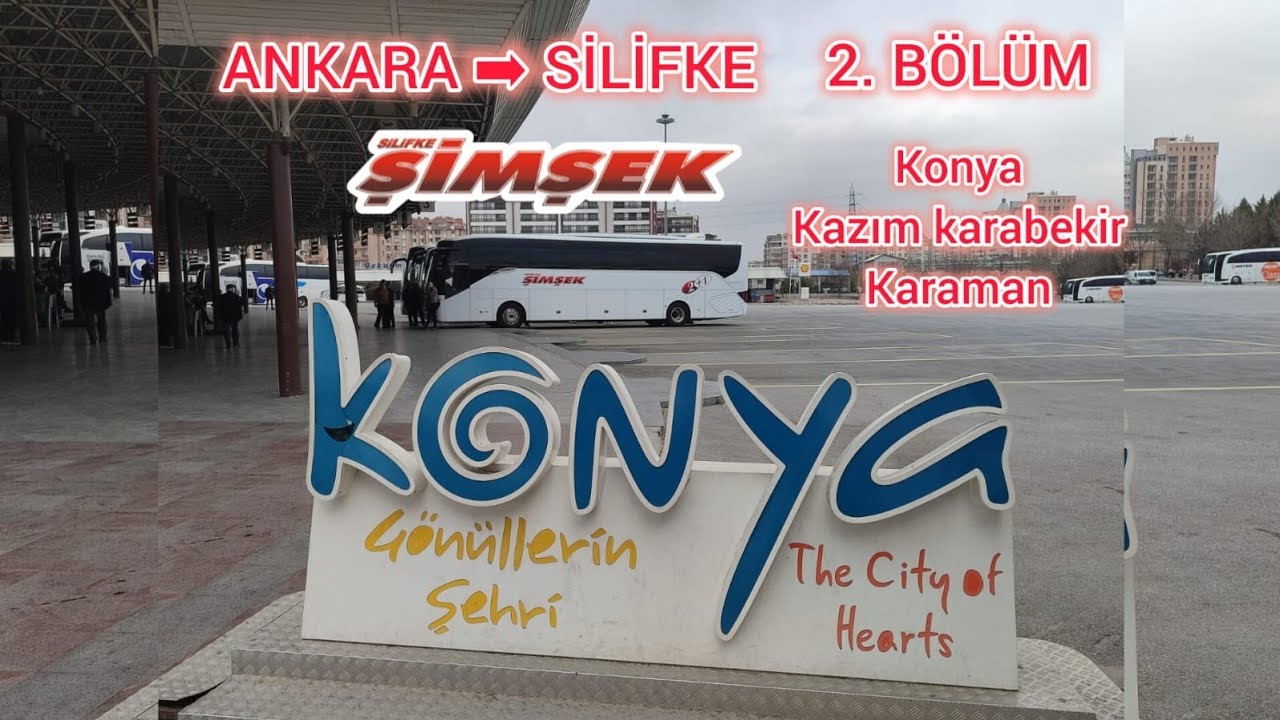 #108 ( 2 ) Silifke Şimşek | Ankara - Silifke | Otobüs Yolculuğu | 2.Bölüm |Bus Travel Türkiye
