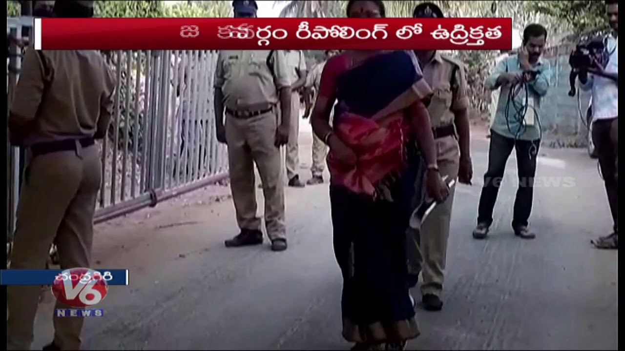 Repolling In Chandragiri Constituency | Clash Between TDP & YCP Party At Polling Center | AP | V6