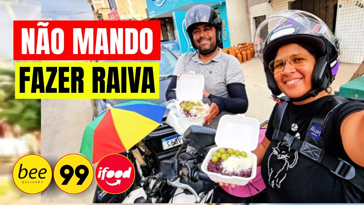 COMEMOS O LANCHE DO CLIENTE SÓ DE RAIVA (Entregas de moto)
