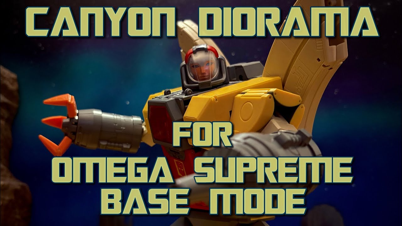 Canyon Diorama for Omega Supreme Base Mode
