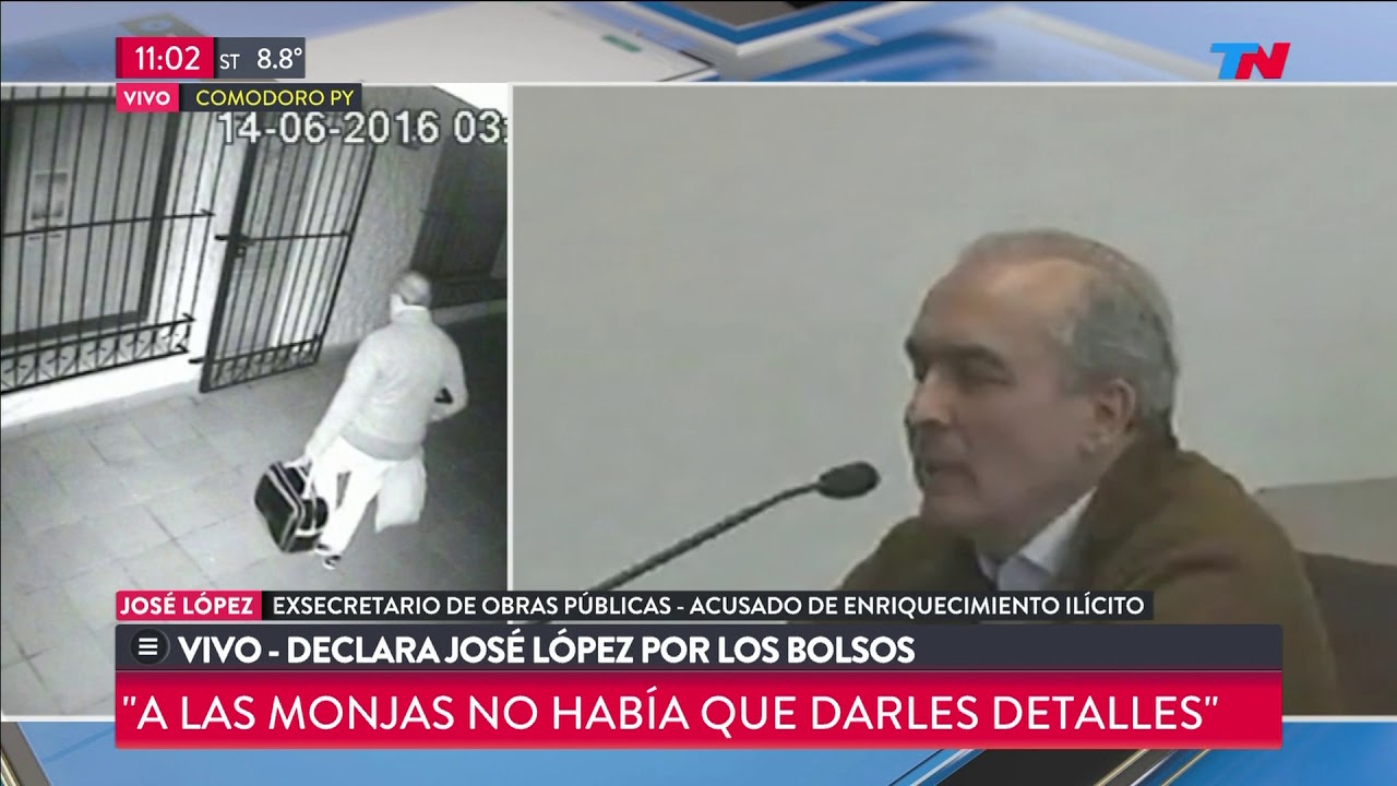 Declaró José López: 