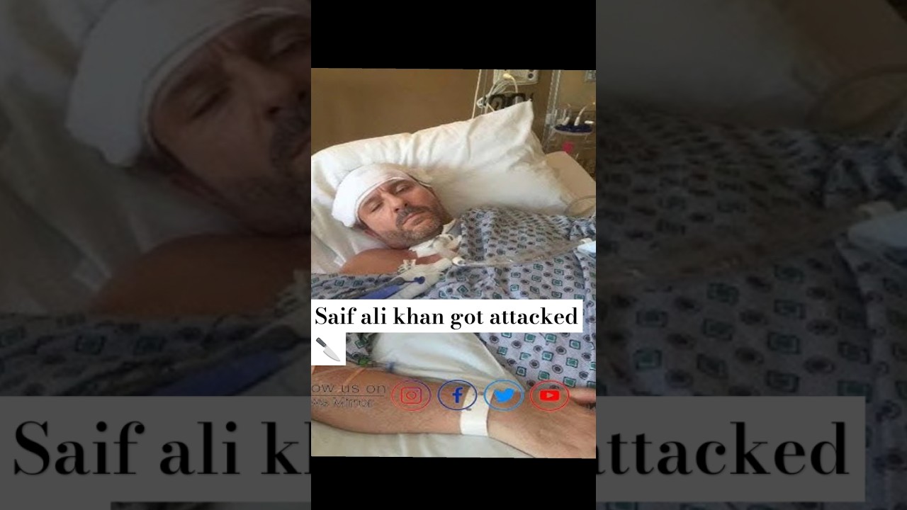 Someone attacked Saif Ali Khan 